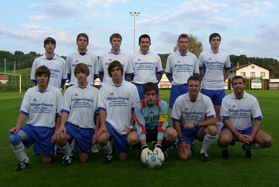 Die U23 des USC Pilgersdorf, Herbst 2009