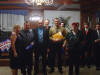 Die anwesenden Gewinner der Hauptpreise - links Werner Renner