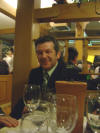 Ing. Walter Pichler (Chris-Vater) saß gerade so einladend da ...