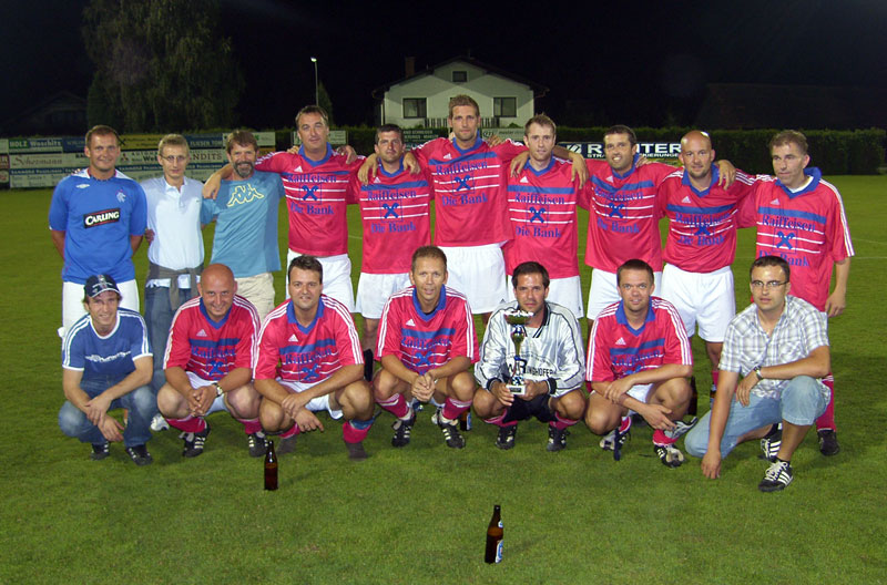 Das Siegerteam 2009 - die Fanmeile des USC-P