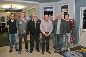 Jubilar, Vorstand und Spieler des USC Pilgersdorf