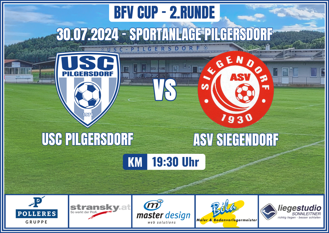 Spielankündigung USC Pilgersdorf vs. ASV Siegendorf