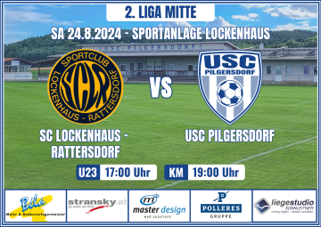 Spielankündigung SC Lockenhaus-Rattersdorf vs USCP