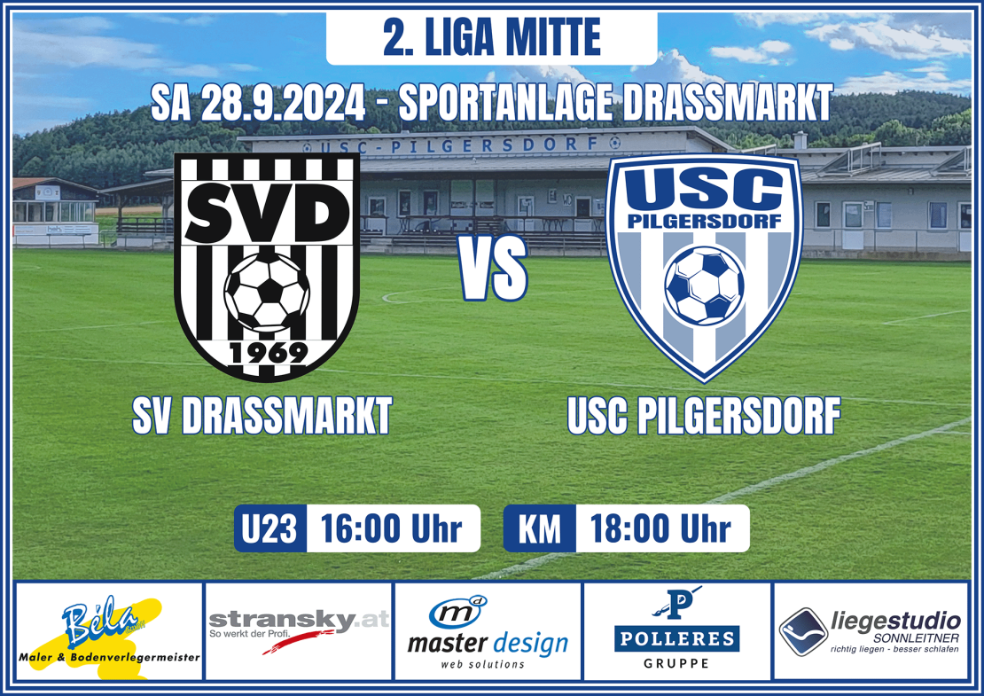 Spielankündigung SV Draßmarkt vs USC Pilgersdorf